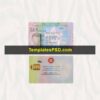 Hong Kong ID Card Template PSD Scan