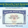 Social Security Card Generator