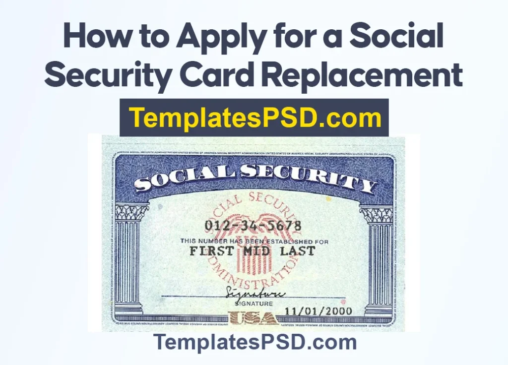 Social Security Card Replacement