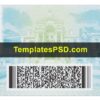 Wyoming Driver License Template New Back